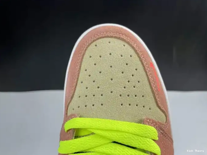 Kicktheory 1 High Switch Jordan Air CW6576-800 Peach 0508